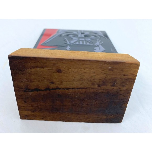 Star Wars Darth Vader  handmade All occasion  Card  With Wood Stand - Picture 5 of 7